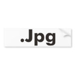 Geek JPG Products & Designs! bumper stickers