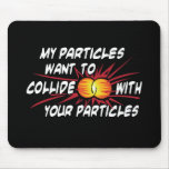 Geek Love Particles mousepads