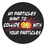 Geek Love Particles stickers