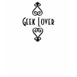 Geek Lover Camisole t-shirts