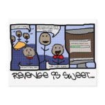 Geek Revenge is Sweet... postcards