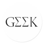 GEEK stickers