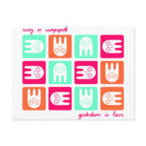 Geekdom is Love Postcard