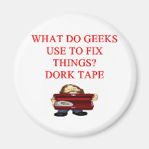 GEEKS joke Fridge Magnet