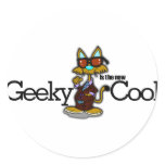 Geeky is the new cool stickers