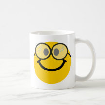 Geeky smiley mugs