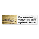 Geese Bumper Sticker bumper stickers