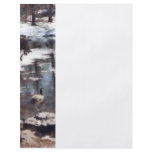 Geese on an Icy Pond flyers