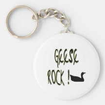 Geese Rock! Keychain