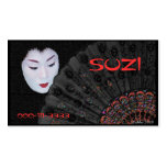 Geisha Business Card business cards