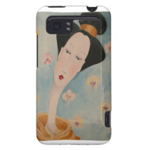Geisha Floral HTC Vivid Case