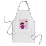 Geisha Girl and Butterflies Aprons