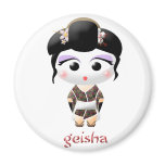 Geisha Girl magnets