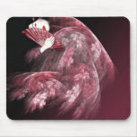 Geisha in Red Mousepad