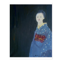 Geisha_Long_Sleeves Post Cards