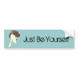 Geisha Nose Picking bumper stickers
