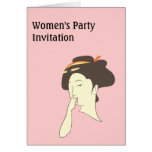Geisha Nose Picking cards