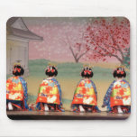 Geisha Row Mouse Pad