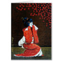 "Geisha's Dance" cards
