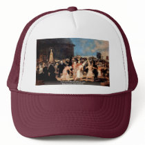 Geissler Procession By Francisco De Goya Trucker Hat