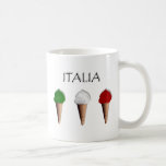 Gelati Iatalian Ice Cream flag of Italy Italia Mug