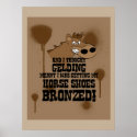 Gelding Horse posters