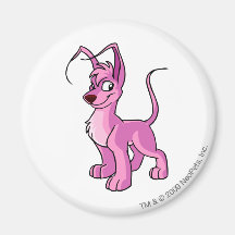 Gelert Pink Refrigerator Magnets