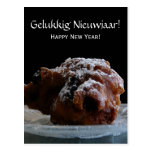 Gelukkig Nieuwjaar! New Year's Ollie Bollen Postcard
