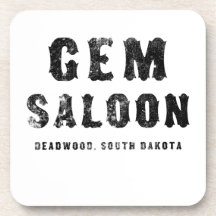 GEM SALOON DRINK COASTER