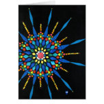 Gem stones Mosaic, Your message, card template
