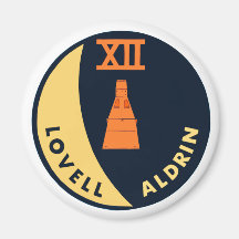 Gemini 12 Lovell and Aldrin Fridge Magnets