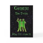 Gemini Birthday Card