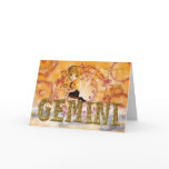 Gemini Birthday Card cute
