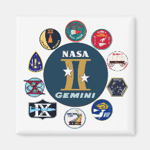 Gemini Commemorative Logo Magnet