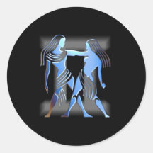 Gemini - Designer Zodiac Sticker