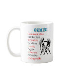 Gemini Horoscope Zodiac Sign mugs