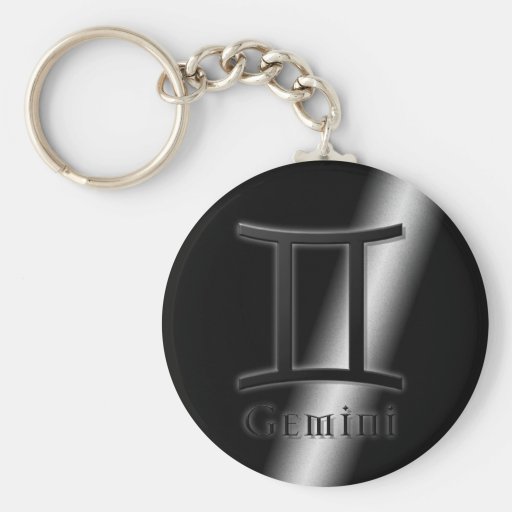 Gemini Key Chain