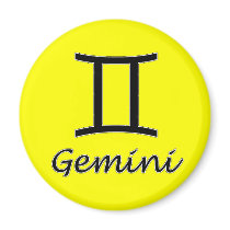 Gemini Refrigerator Magnets