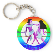 GEMINI: May - June Keychain