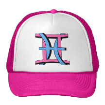 Gemini & Pisces PkBl Trucker Hat