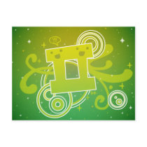 Gemini Post Card