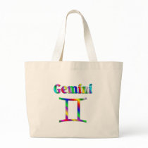 Gemini Rainbow Tote Bags