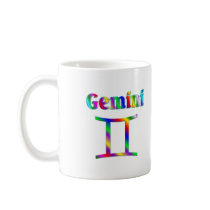 Gemini Rainbow Coffee Mugs