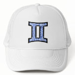 Gemini Symbol (style1_blue) hat