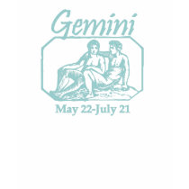 Gemini Teal Tshirts