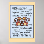 Gemini wordcloud  poster posters