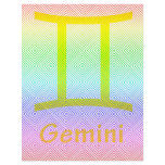 gemini yellow, spectral romb personalized flyer