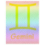 gemini yellow, spectral romb personalized flyer