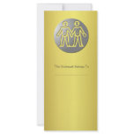 Gemini Zodiac Star Sign Premium Silver rack cards