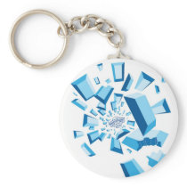 Gemstone Blast Keychains